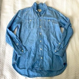 Jean button down